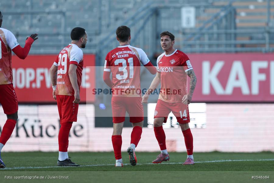 sport, Würzburg, SpVgg Hankofen-Hailing, Regionalliga Bayern, Fussball, FC Würzburger Kickers, BFV, AKON-Arena, 26. Spieltag, 02.04.2026 - Bild-ID: 2548684