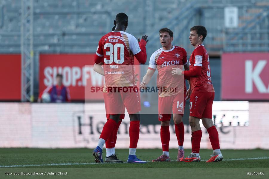 sport, Würzburg, SpVgg Hankofen-Hailing, Regionalliga Bayern, Fussball, FC Würzburger Kickers, BFV, AKON-Arena, 26. Spieltag, 02.04.2026 - Bild-ID: 2548686