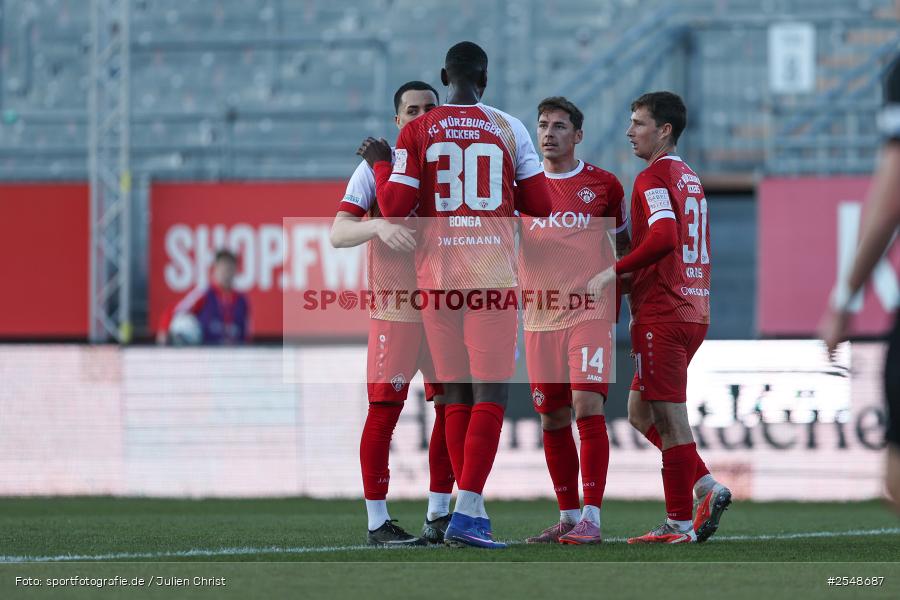 sport, Würzburg, SpVgg Hankofen-Hailing, Regionalliga Bayern, Fussball, FC Würzburger Kickers, BFV, AKON-Arena, 26. Spieltag, 02.04.2026 - Bild-ID: 2548687