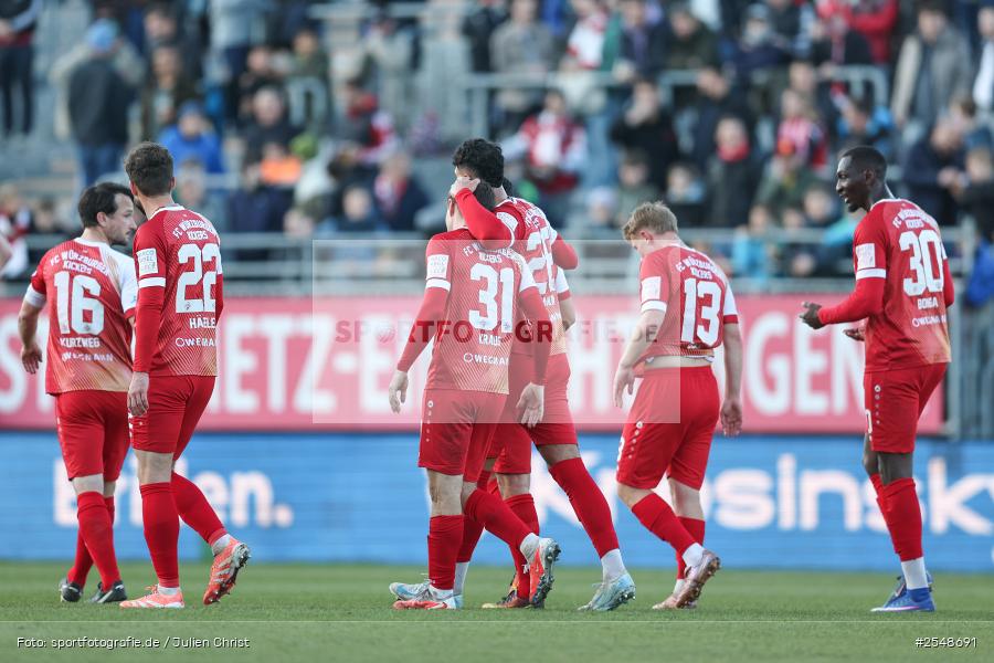 sport, Würzburg, SpVgg Hankofen-Hailing, Regionalliga Bayern, Fussball, FC Würzburger Kickers, BFV, AKON-Arena, 26. Spieltag, 02.04.2026 - Bild-ID: 2548691