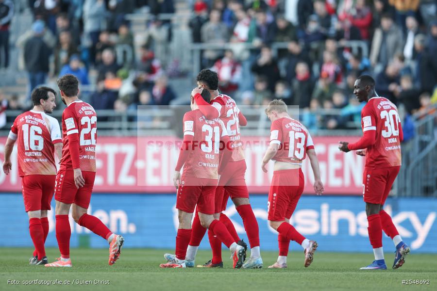 sport, Würzburg, SpVgg Hankofen-Hailing, Regionalliga Bayern, Fussball, FC Würzburger Kickers, BFV, AKON-Arena, 26. Spieltag, 02.04.2026 - Bild-ID: 2548692