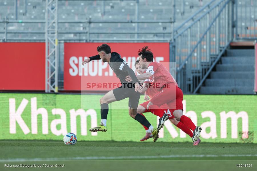 sport, Würzburg, SpVgg Hankofen-Hailing, Regionalliga Bayern, Fussball, FC Würzburger Kickers, BFV, AKON-Arena, 26. Spieltag, 02.04.2026 - Bild-ID: 2548724