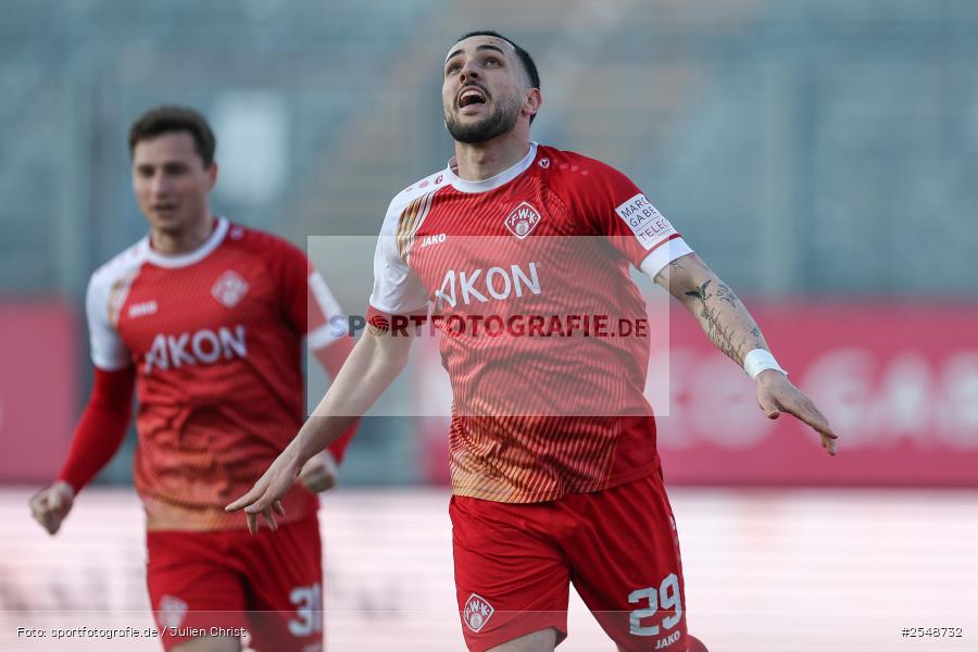 sport, Würzburg, SpVgg Hankofen-Hailing, Regionalliga Bayern, Fussball, FC Würzburger Kickers, BFV, AKON-Arena, 26. Spieltag, 02.04.2026 - Bild-ID: 2548732