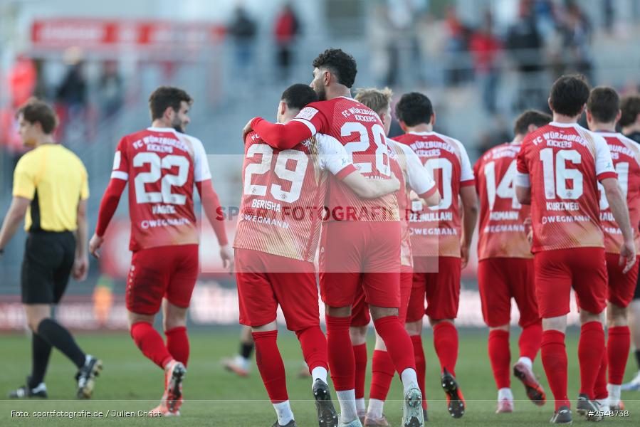 sport, Würzburg, SpVgg Hankofen-Hailing, Regionalliga Bayern, Fussball, FC Würzburger Kickers, BFV, AKON-Arena, 26. Spieltag, 02.04.2026 - Bild-ID: 2548738