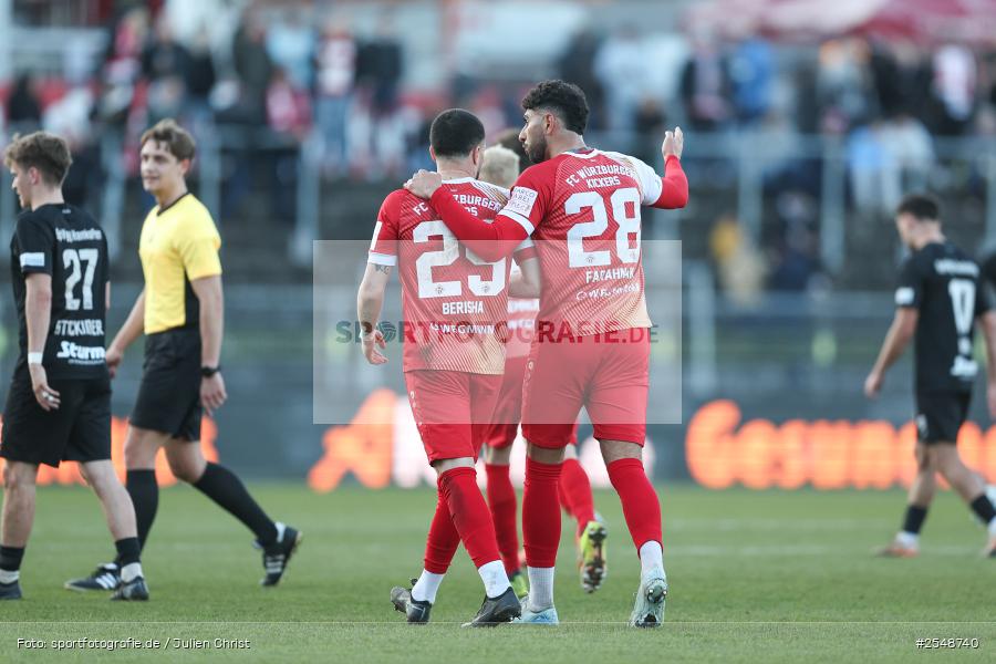 sport, Würzburg, SpVgg Hankofen-Hailing, Regionalliga Bayern, Fussball, FC Würzburger Kickers, BFV, AKON-Arena, 26. Spieltag, 02.04.2026 - Bild-ID: 2548740