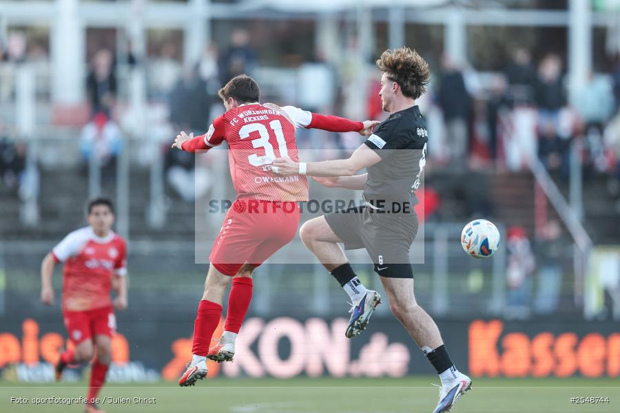 sport, Würzburg, SpVgg Hankofen-Hailing, Regionalliga Bayern, Fussball, FC Würzburger Kickers, BFV, AKON-Arena, 26. Spieltag, 02.04.2026 - Bild-ID: 2548744