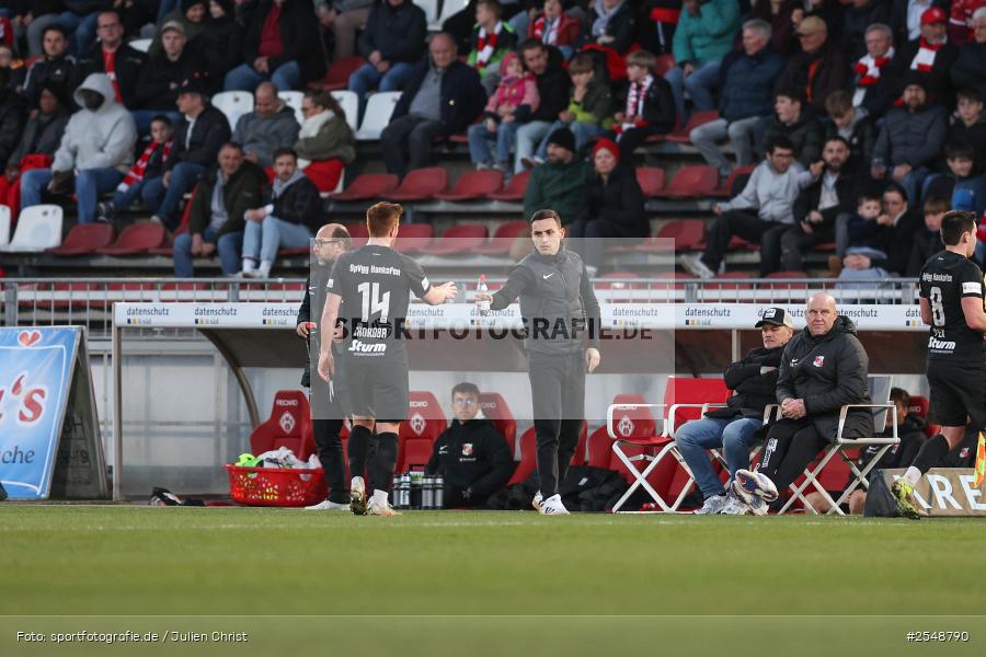 sport, Würzburg, SpVgg Hankofen-Hailing, Regionalliga Bayern, Fussball, FC Würzburger Kickers, BFV, AKON-Arena, 26. Spieltag, 02.04.2026 - Bild-ID: 2548790