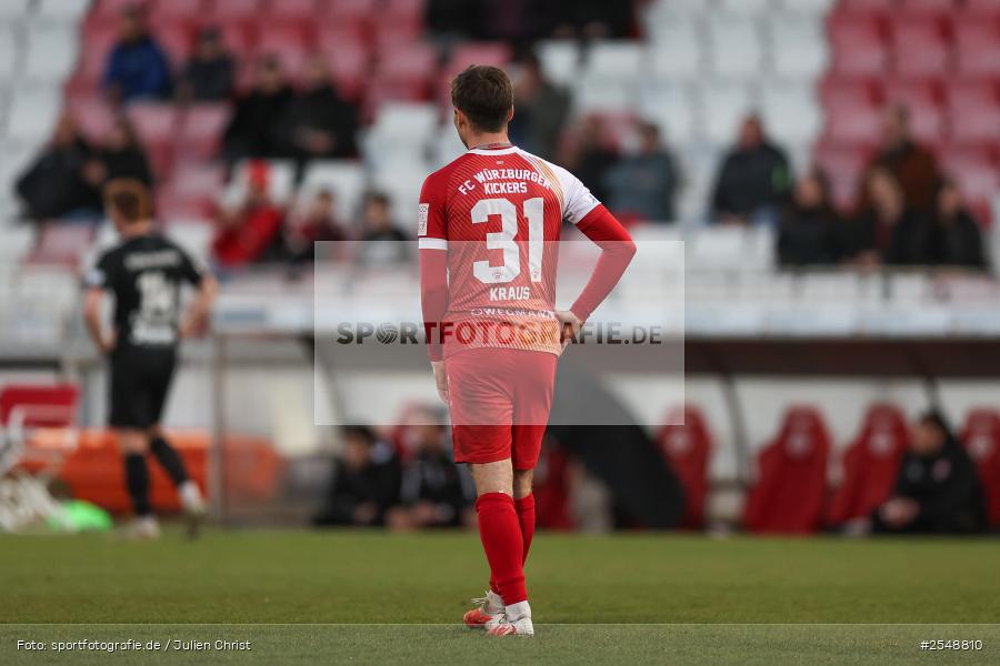 sport, Würzburg, SpVgg Hankofen-Hailing, Regionalliga Bayern, Fussball, FC Würzburger Kickers, BFV, AKON-Arena, 26. Spieltag, 02.04.2026 - Bild-ID: 2548810