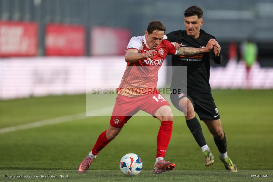 sport, Würzburg, SpVgg Hankofen-Hailing, Regionalliga Bayern, Fussball, FC Würzburger Kickers, BFV, AKON-Arena, 26. Spieltag, 02.04.2026 - Bild-ID: 2548845