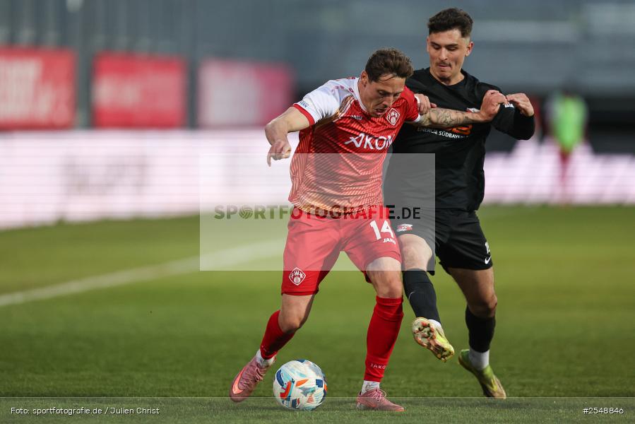 sport, Würzburg, SpVgg Hankofen-Hailing, Regionalliga Bayern, Fussball, FC Würzburger Kickers, BFV, AKON-Arena, 26. Spieltag, 02.04.2026 - Bild-ID: 2548846