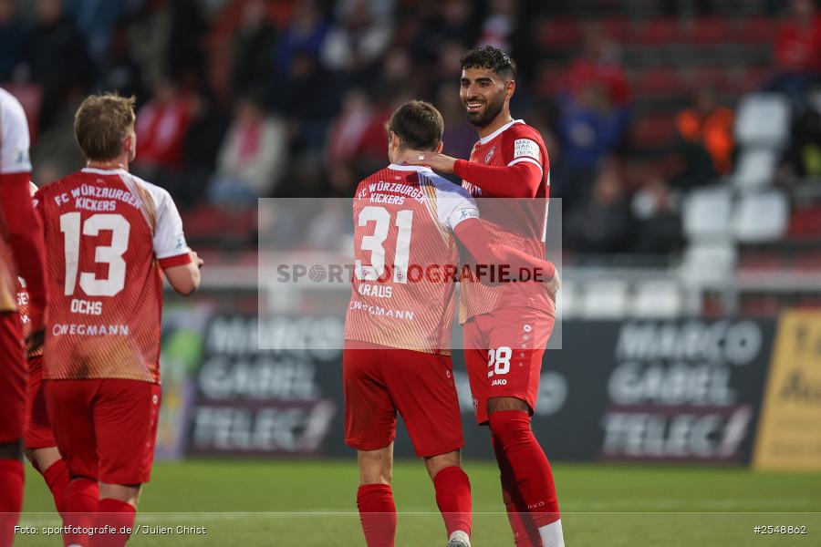 sport, Würzburg, SpVgg Hankofen-Hailing, Regionalliga Bayern, Fussball, FC Würzburger Kickers, BFV, AKON-Arena, 26. Spieltag, 02.04.2026 - Bild-ID: 2548862