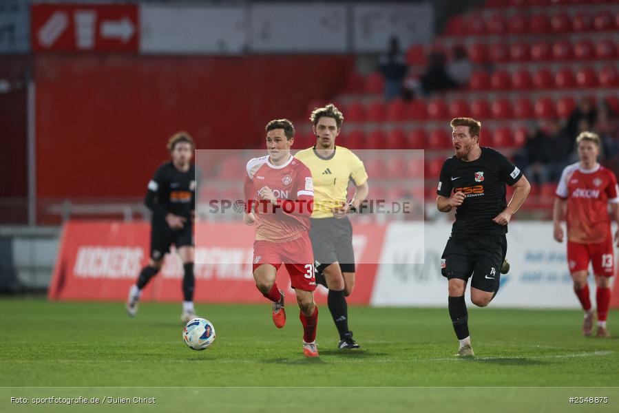 sport, Würzburg, SpVgg Hankofen-Hailing, Regionalliga Bayern, Fussball, FC Würzburger Kickers, BFV, AKON-Arena, 26. Spieltag, 02.04.2026 - Bild-ID: 2548875