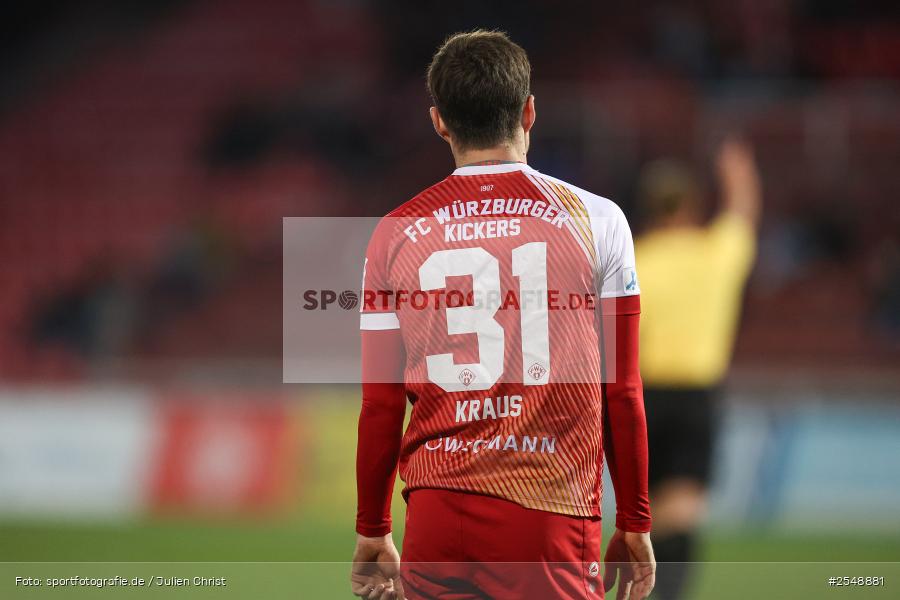 sport, Würzburg, SpVgg Hankofen-Hailing, Regionalliga Bayern, Fussball, FC Würzburger Kickers, BFV, AKON-Arena, 26. Spieltag, 02.04.2026 - Bild-ID: 2548881