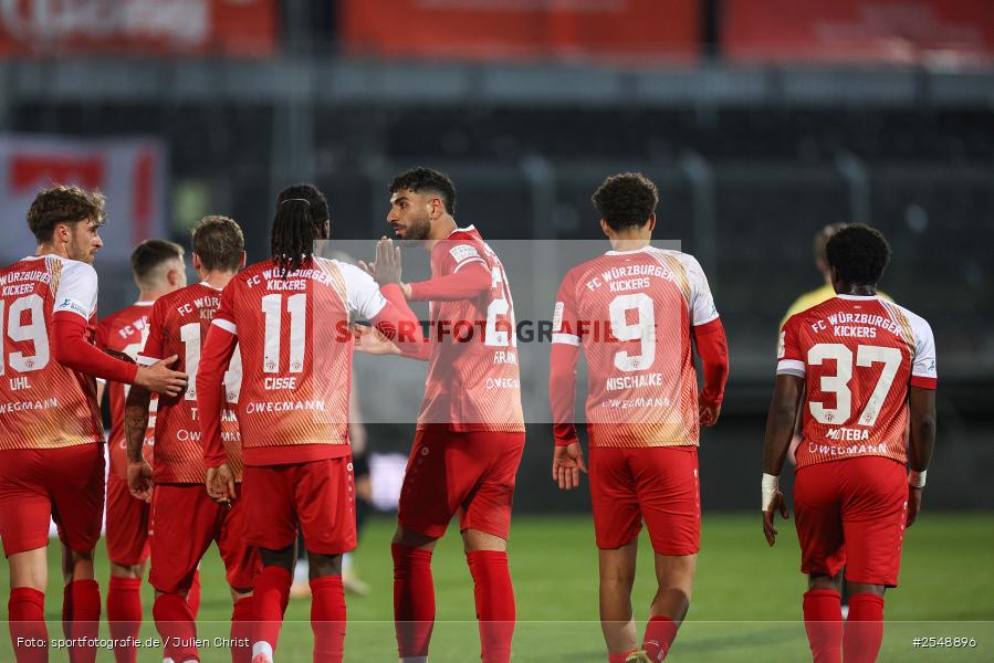 sport, Würzburg, SpVgg Hankofen-Hailing, Regionalliga Bayern, Fussball, FC Würzburger Kickers, BFV, AKON-Arena, 26. Spieltag, 02.04.2026 - Bild-ID: 2548896