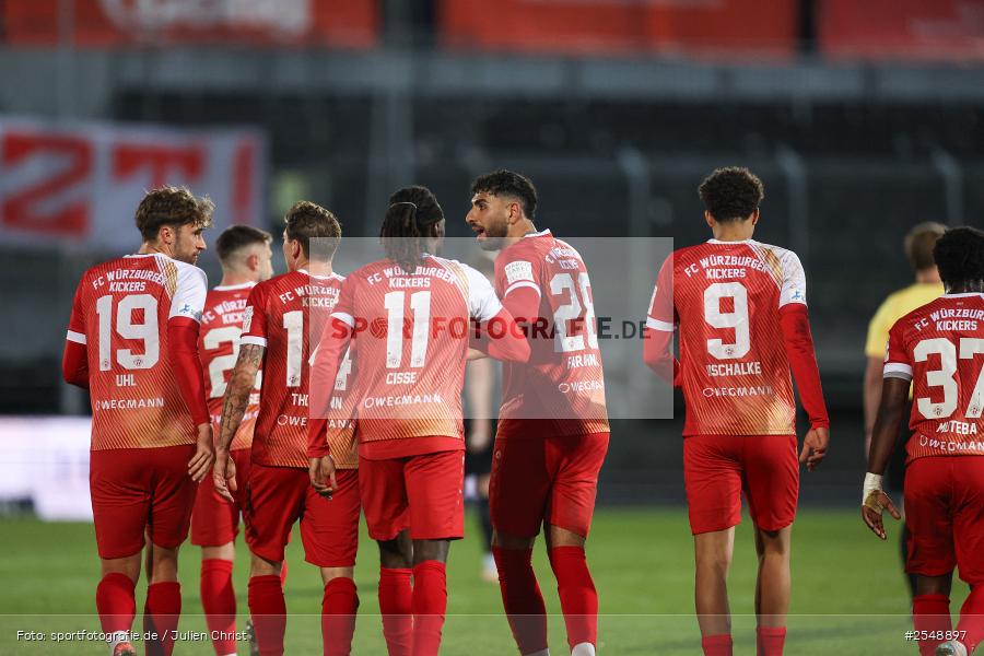 sport, Würzburg, SpVgg Hankofen-Hailing, Regionalliga Bayern, Fussball, FC Würzburger Kickers, BFV, AKON-Arena, 26. Spieltag, 02.04.2026 - Bild-ID: 2548897
