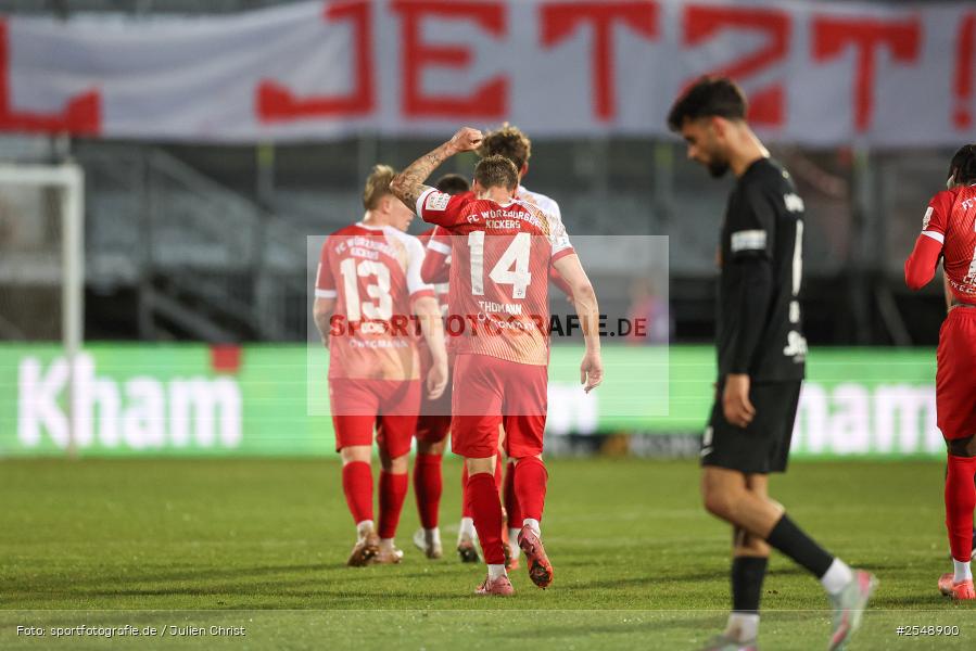 sport, Würzburg, SpVgg Hankofen-Hailing, Regionalliga Bayern, Fussball, FC Würzburger Kickers, BFV, AKON-Arena, 26. Spieltag, 02.04.2026 - Bild-ID: 2548900