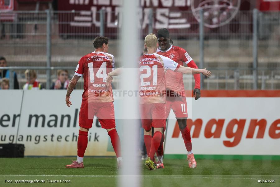 sport, Würzburg, SpVgg Hankofen-Hailing, Regionalliga Bayern, Fussball, FC Würzburger Kickers, BFV, AKON-Arena, 26. Spieltag, 02.04.2026 - Bild-ID: 2548915