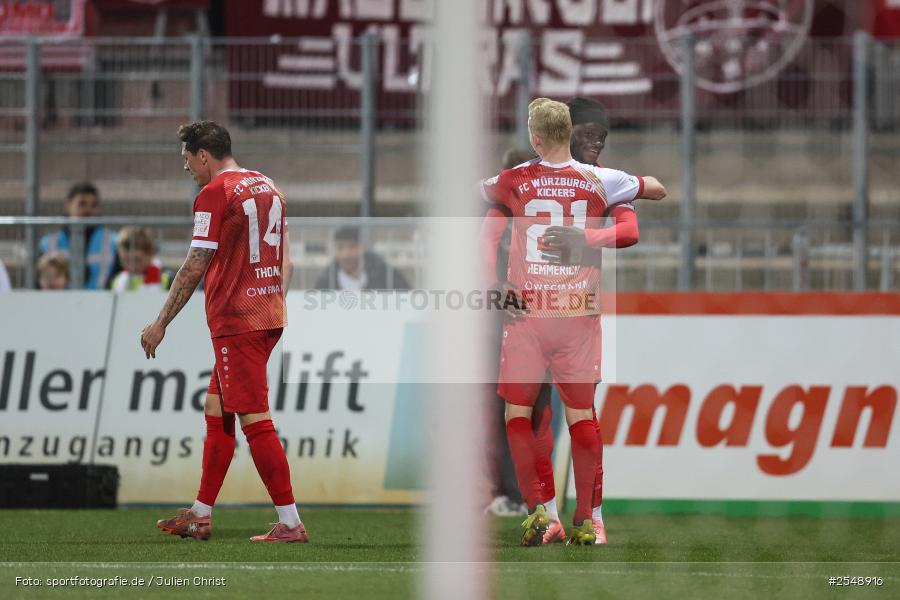 sport, Würzburg, SpVgg Hankofen-Hailing, Regionalliga Bayern, Fussball, FC Würzburger Kickers, BFV, AKON-Arena, 26. Spieltag, 02.04.2026 - Bild-ID: 2548916