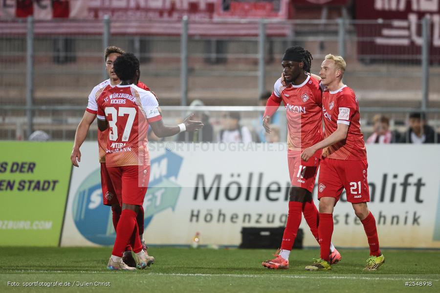 sport, Würzburg, SpVgg Hankofen-Hailing, Regionalliga Bayern, Fussball, FC Würzburger Kickers, BFV, AKON-Arena, 26. Spieltag, 02.04.2026 - Bild-ID: 2548918