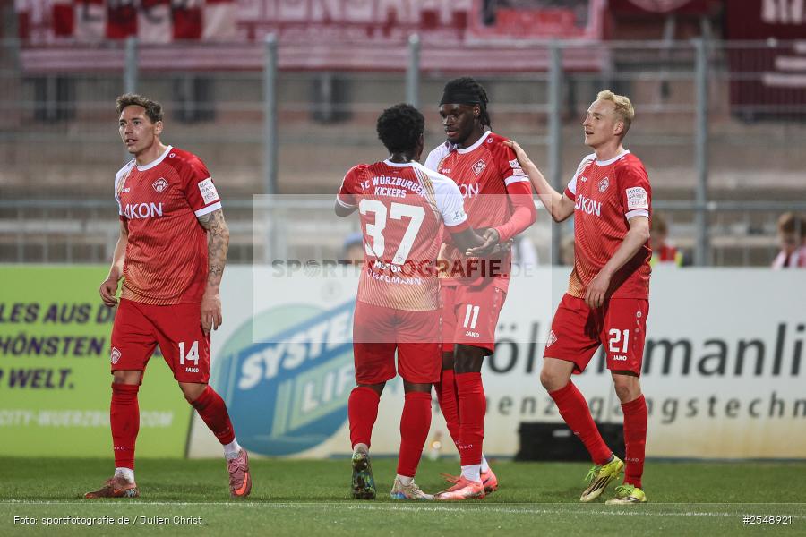 sport, Würzburg, SpVgg Hankofen-Hailing, Regionalliga Bayern, Fussball, FC Würzburger Kickers, BFV, AKON-Arena, 26. Spieltag, 02.04.2026 - Bild-ID: 2548921