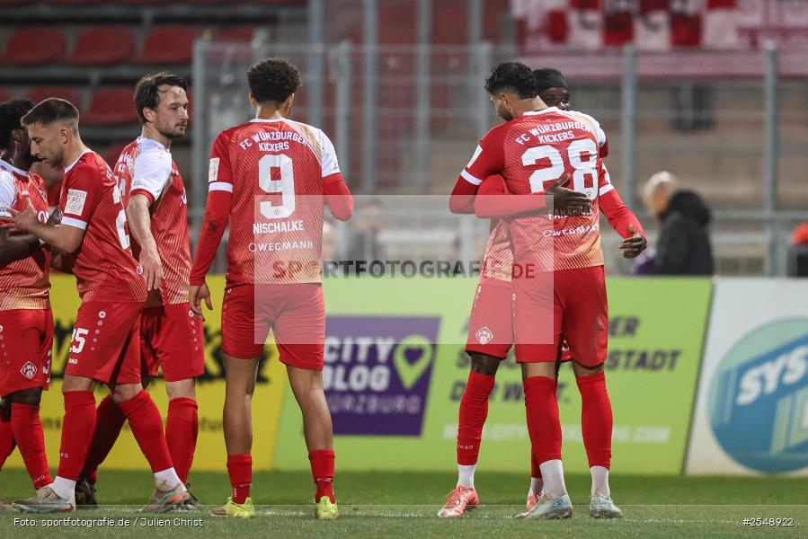 sport, Würzburg, SpVgg Hankofen-Hailing, Regionalliga Bayern, Fussball, FC Würzburger Kickers, BFV, AKON-Arena, 26. Spieltag, 02.04.2026 - Bild-ID: 2548922