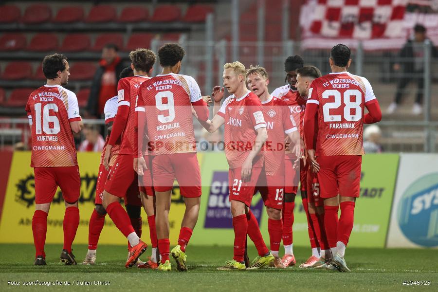 sport, Würzburg, SpVgg Hankofen-Hailing, Regionalliga Bayern, Fussball, FC Würzburger Kickers, BFV, AKON-Arena, 26. Spieltag, 02.04.2026 - Bild-ID: 2548923