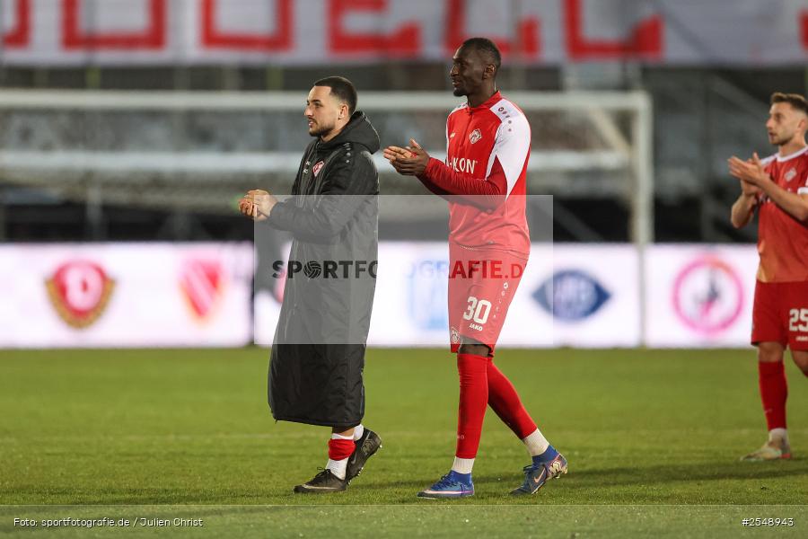 sport, Würzburg, SpVgg Hankofen-Hailing, Regionalliga Bayern, Fussball, FC Würzburger Kickers, BFV, AKON-Arena, 26. Spieltag, 02.04.2026 - Bild-ID: 2548943