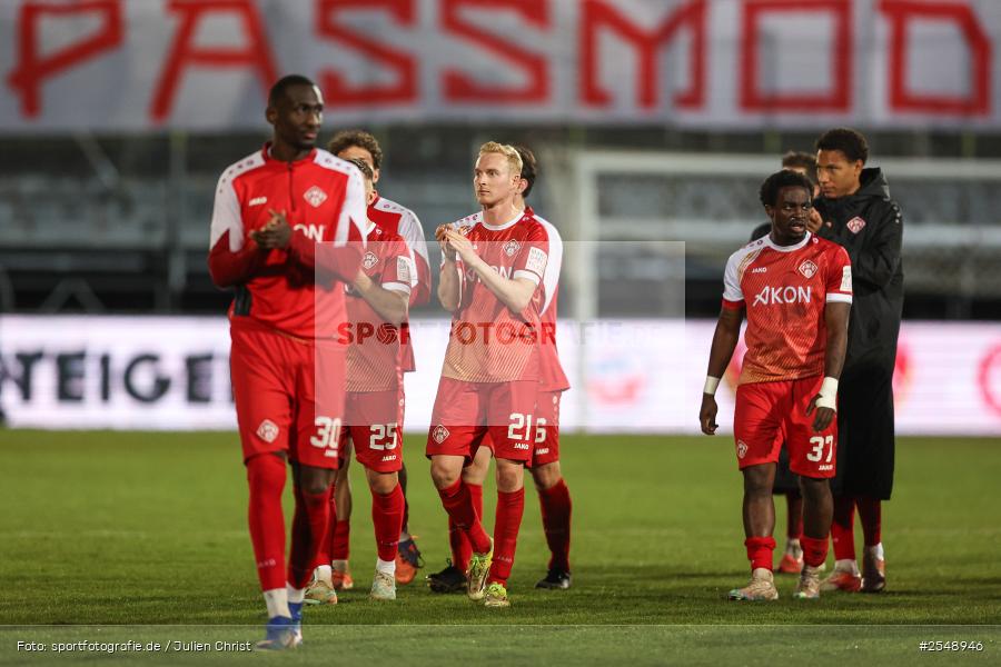 sport, Würzburg, SpVgg Hankofen-Hailing, Regionalliga Bayern, Fussball, FC Würzburger Kickers, BFV, AKON-Arena, 26. Spieltag, 02.04.2026 - Bild-ID: 2548946