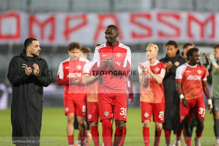 sport, Würzburg, SpVgg Hankofen-Hailing, Regionalliga Bayern, Fussball, FC Würzburger Kickers, BFV, AKON-Arena, 26. Spieltag, 02.04.2026 - Bild-ID: 2548948