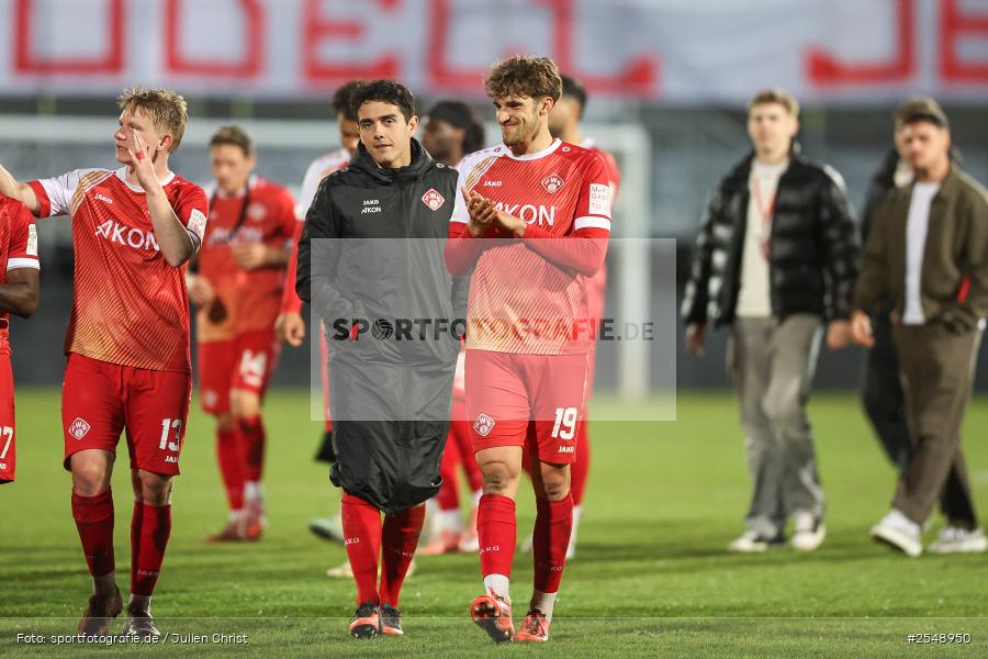 sport, Würzburg, SpVgg Hankofen-Hailing, Regionalliga Bayern, Fussball, FC Würzburger Kickers, BFV, AKON-Arena, 26. Spieltag, 02.04.2026 - Bild-ID: 2548950