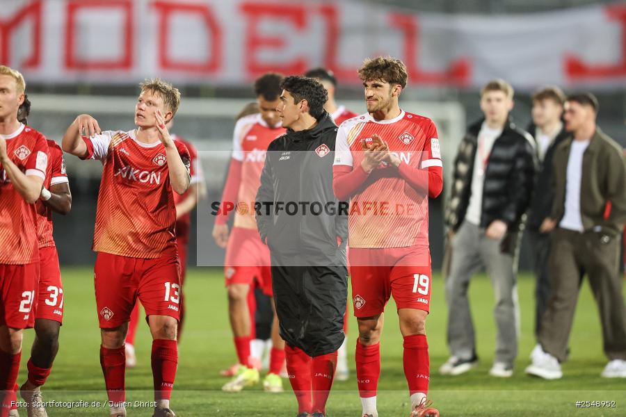 sport, Würzburg, SpVgg Hankofen-Hailing, Regionalliga Bayern, Fussball, FC Würzburger Kickers, BFV, AKON-Arena, 26. Spieltag, 02.04.2026 - Bild-ID: 2548952