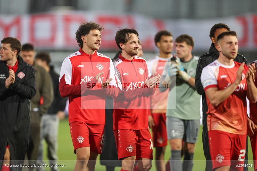 sport, Würzburg, SpVgg Hankofen-Hailing, Regionalliga Bayern, Fussball, FC Würzburger Kickers, BFV, AKON-Arena, 26. Spieltag, 02.04.2026 - Bild-ID: 2548953