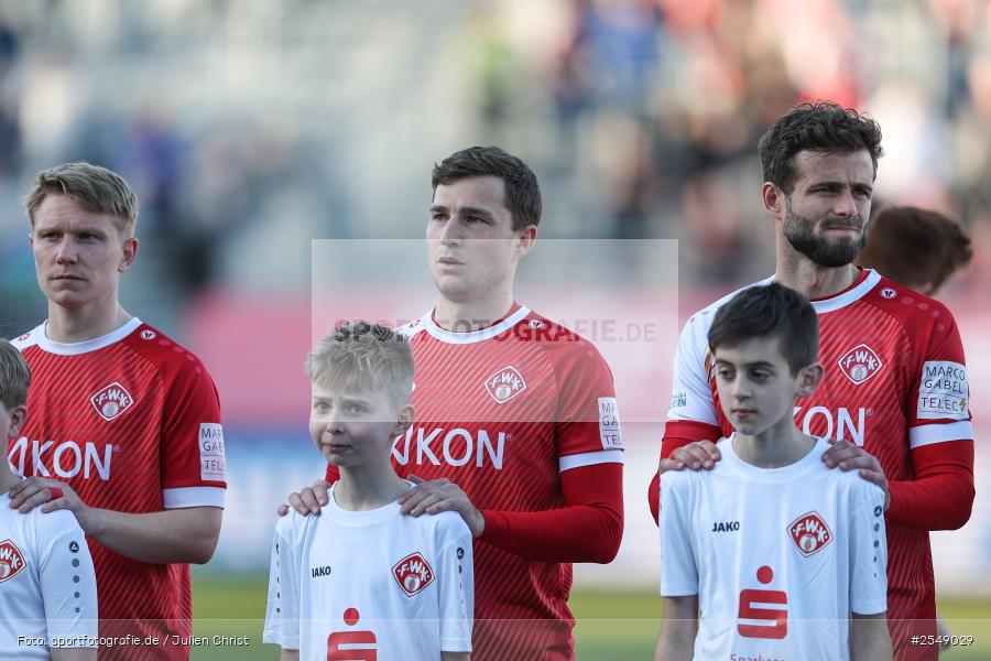 sport, Würzburg, SpVgg Hankofen-Hailing, Regionalliga Bayern, Fussball, FC Würzburger Kickers, BFV, AKON-Arena, 26. Spieltag, 02.04.2026 - Bild-ID: 2549029