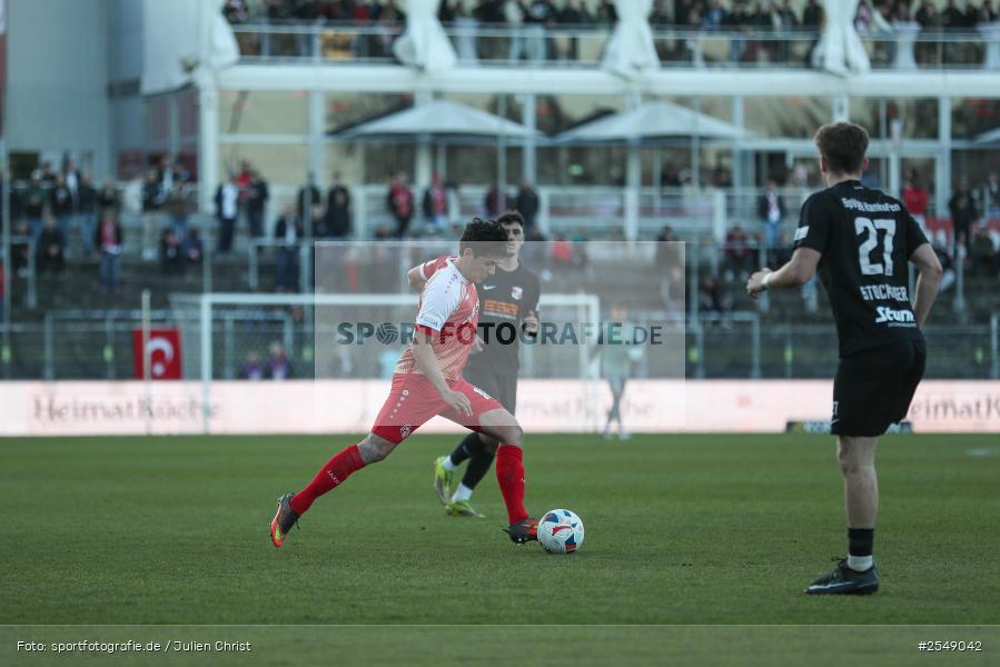 sport, Würzburg, SpVgg Hankofen-Hailing, Regionalliga Bayern, Fussball, FC Würzburger Kickers, BFV, AKON-Arena, 26. Spieltag, 02.04.2026 - Bild-ID: 2549042