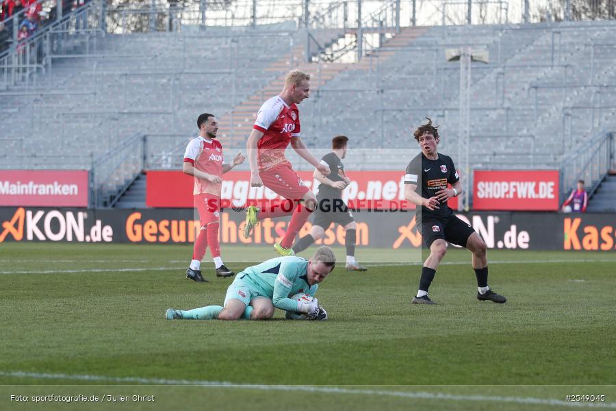 sport, Würzburg, SpVgg Hankofen-Hailing, Regionalliga Bayern, Fussball, FC Würzburger Kickers, BFV, AKON-Arena, 26. Spieltag, 02.04.2026 - Bild-ID: 2549045