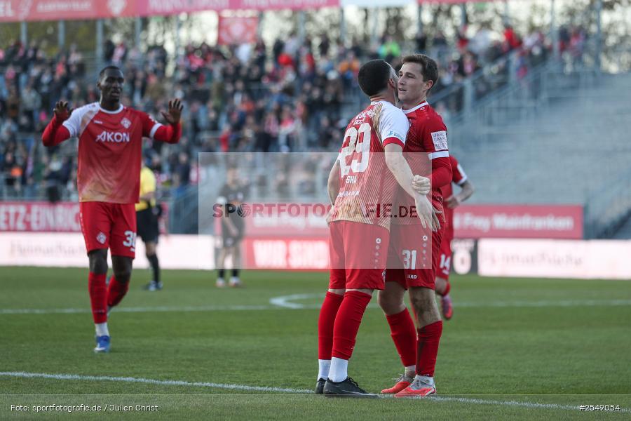 sport, Würzburg, SpVgg Hankofen-Hailing, Regionalliga Bayern, Fussball, FC Würzburger Kickers, BFV, AKON-Arena, 26. Spieltag, 02.04.2026 - Bild-ID: 2549054