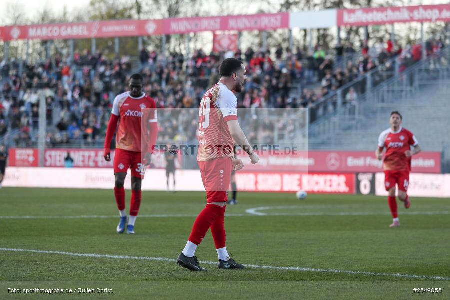 sport, Würzburg, SpVgg Hankofen-Hailing, Regionalliga Bayern, Fussball, FC Würzburger Kickers, BFV, AKON-Arena, 26. Spieltag, 02.04.2026 - Bild-ID: 2549055
