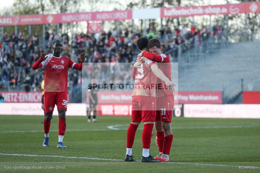 sport, Würzburg, SpVgg Hankofen-Hailing, Regionalliga Bayern, Fussball, FC Würzburger Kickers, BFV, AKON-Arena, 26. Spieltag, 02.04.2026 - Bild-ID: 2549056