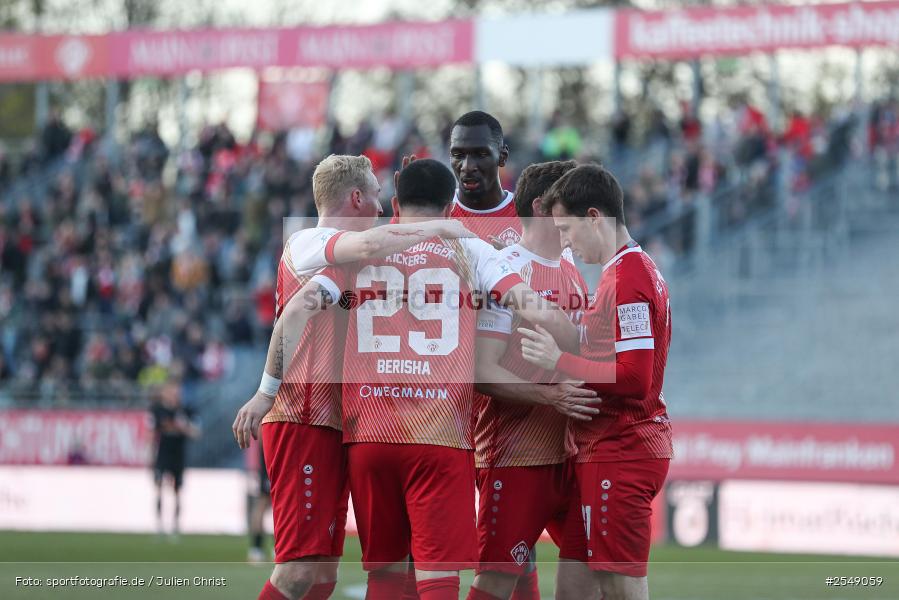 sport, Würzburg, SpVgg Hankofen-Hailing, Regionalliga Bayern, Fussball, FC Würzburger Kickers, BFV, AKON-Arena, 26. Spieltag, 02.04.2026 - Bild-ID: 2549059