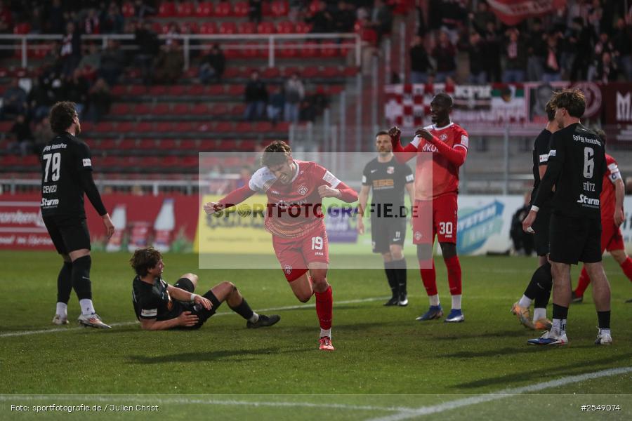 sport, Würzburg, SpVgg Hankofen-Hailing, Regionalliga Bayern, Fussball, FC Würzburger Kickers, BFV, AKON-Arena, 26. Spieltag, 02.04.2026 - Bild-ID: 2549074