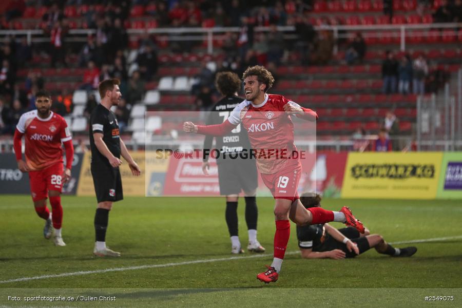 sport, Würzburg, SpVgg Hankofen-Hailing, Regionalliga Bayern, Fussball, FC Würzburger Kickers, BFV, AKON-Arena, 26. Spieltag, 02.04.2026 - Bild-ID: 2549075