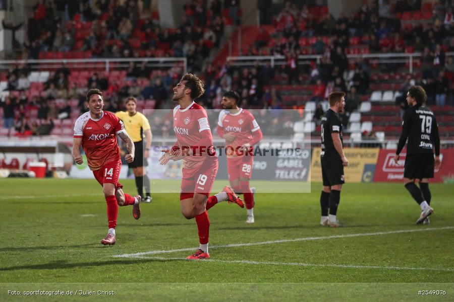 sport, Würzburg, SpVgg Hankofen-Hailing, Regionalliga Bayern, Fussball, FC Würzburger Kickers, BFV, AKON-Arena, 26. Spieltag, 02.04.2026 - Bild-ID: 2549076