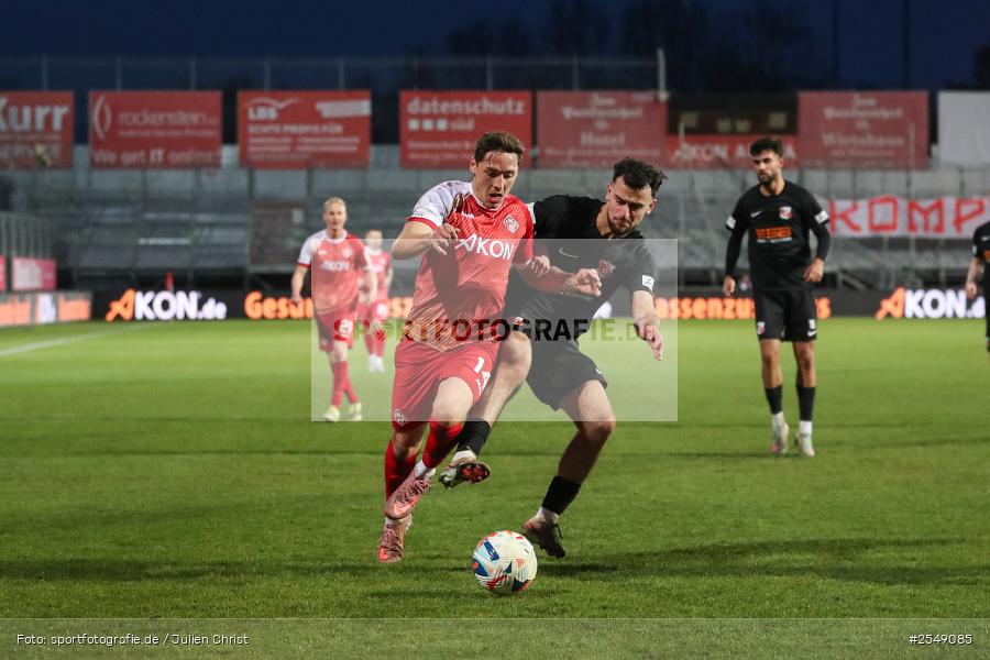 sport, Würzburg, SpVgg Hankofen-Hailing, Regionalliga Bayern, Fussball, FC Würzburger Kickers, BFV, AKON-Arena, 26. Spieltag, 02.04.2026 - Bild-ID: 2549085