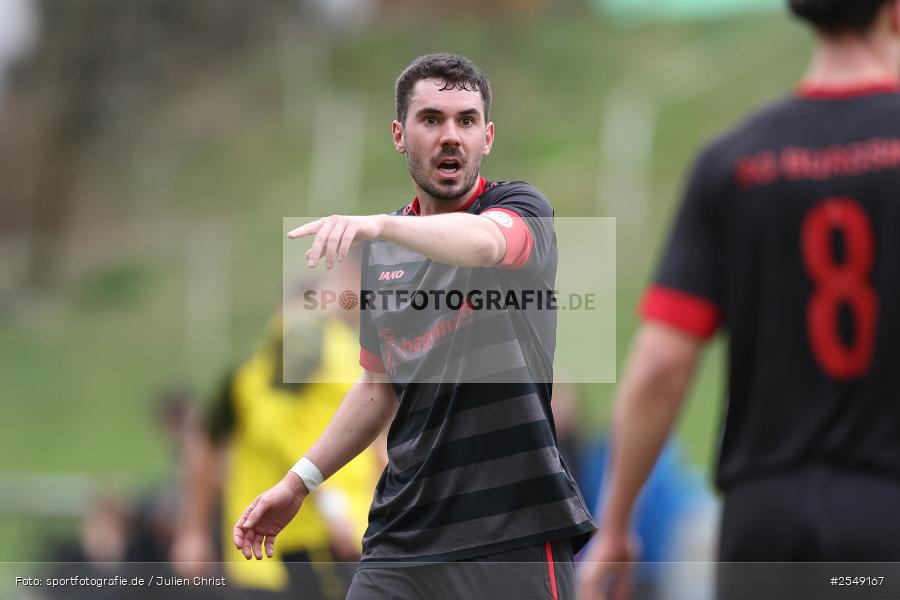 Sportgelände, Aura im Sinngrund, 04.04.2026, sport, Fussball, BFV, 24. Spieltag, Kreisliga Würzburg Gr. 2, SG Burgsinn, BSC Aura - Bild-ID: 2549167