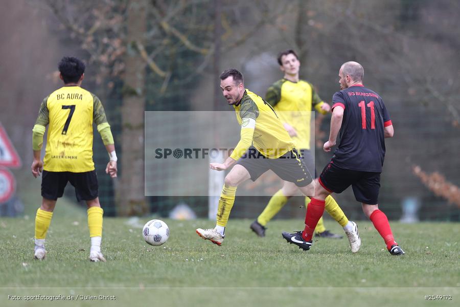 Sportgelände, Aura im Sinngrund, 04.04.2026, sport, Fussball, BFV, 24. Spieltag, Kreisliga Würzburg Gr. 2, SG Burgsinn, BSC Aura - Bild-ID: 2549172
