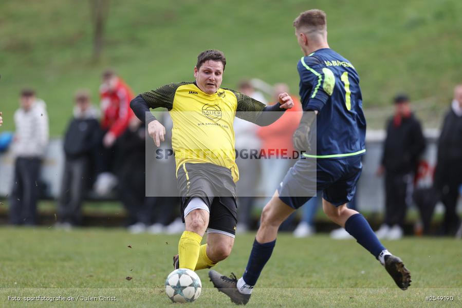 Sportgelände, Aura im Sinngrund, 04.04.2026, sport, Fussball, BFV, 24. Spieltag, Kreisliga Würzburg Gr. 2, SG Burgsinn, BSC Aura - Bild-ID: 2549190