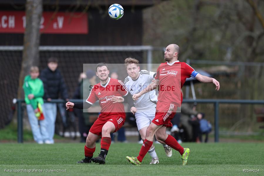 Sportgelände, Karsbach, 04.04.2026, sport, Fussball, BFV, 24. Spieltag, Kreisklasse Würzburg Gr. 3, RV Viktoria Wombach, (SG 1) FC Karsbach - Bild-ID: 2549224