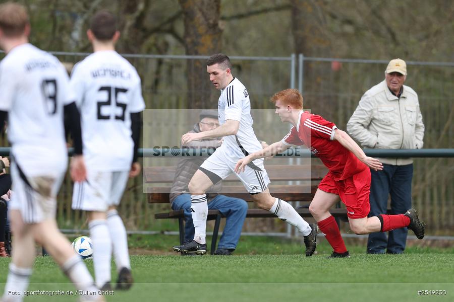 Sportgelände, Karsbach, 04.04.2026, sport, Fussball, BFV, 24. Spieltag, Kreisklasse Würzburg Gr. 3, RV Viktoria Wombach, (SG 1) FC Karsbach - Bild-ID: 2549230