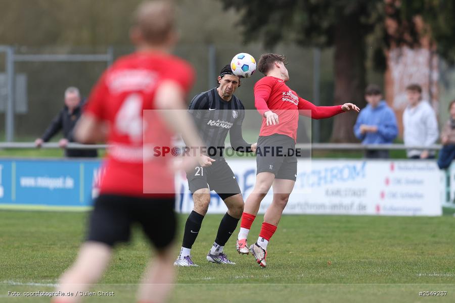 Sportgelände, Karlburg, 04.04.2026, sport, Fussball, BFV, 28. Spieltag, Landesliga Nordwest, DJK Schwebenried/Schwemmelsbach, TSV Karlburg - Bild-ID: 2549237