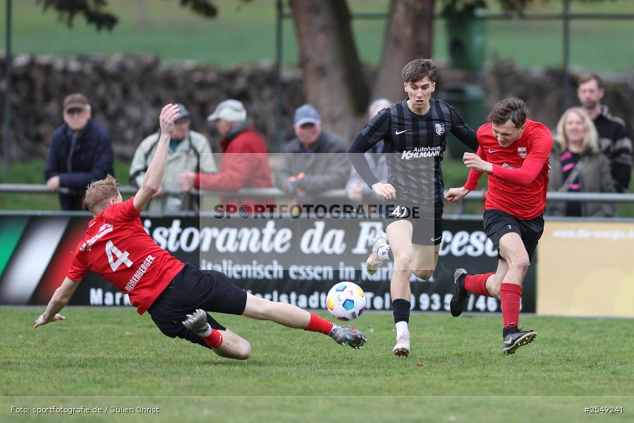 Sportgelände, Karlburg, 04.04.2026, sport, Fussball, BFV, 28. Spieltag, Landesliga Nordwest, DJK Schwebenried/Schwemmelsbach, TSV Karlburg - Bild-ID: 2549241